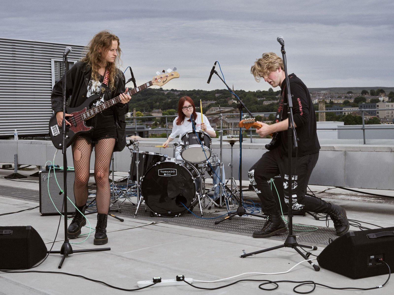 Until Joy - She's a Charmer (Live on Burnley College Sixth Form Centre roof)