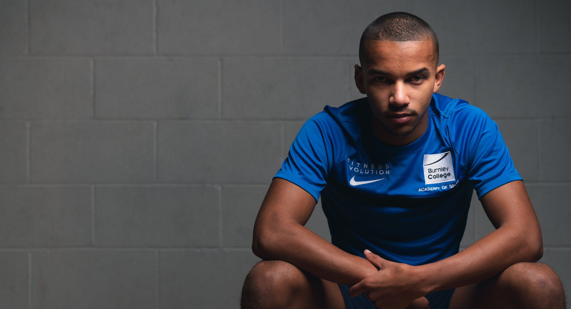 Football Academy student Joe Corbett