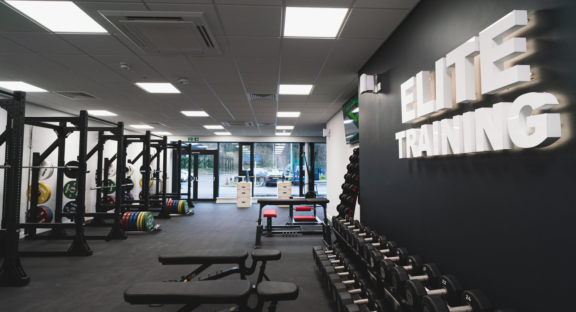 Elite training at the fitness evolution gym